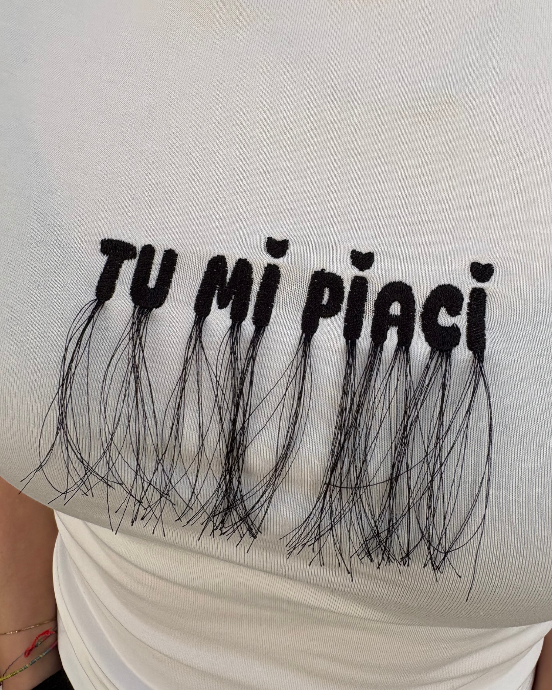 T-shirt tu mi piaci Lumina