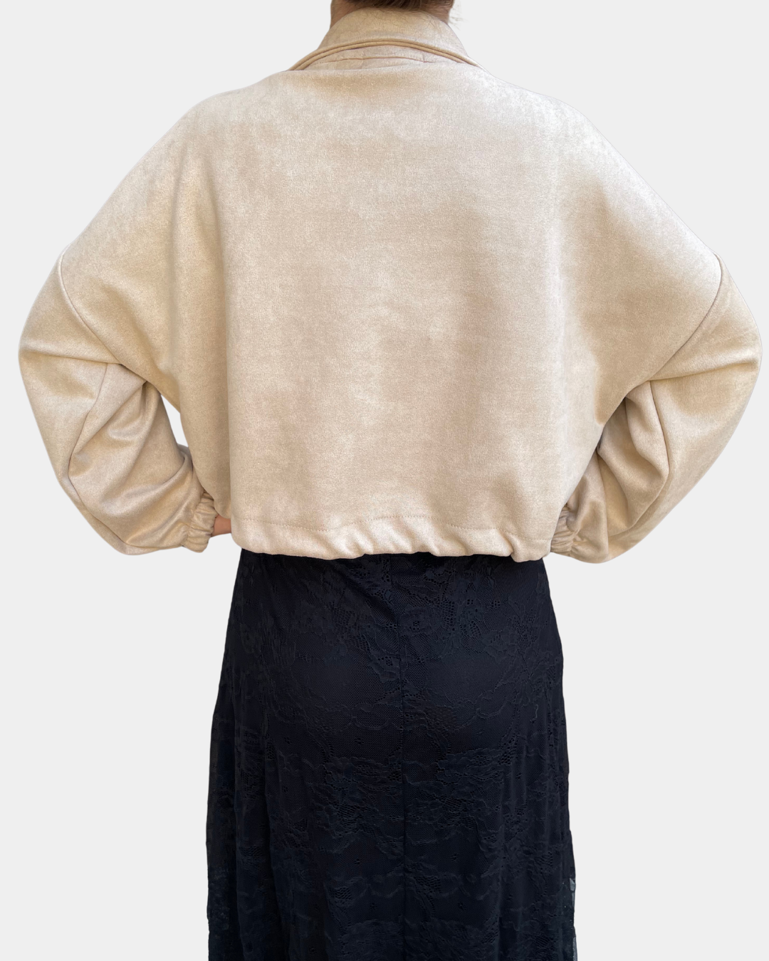 Giacca suede