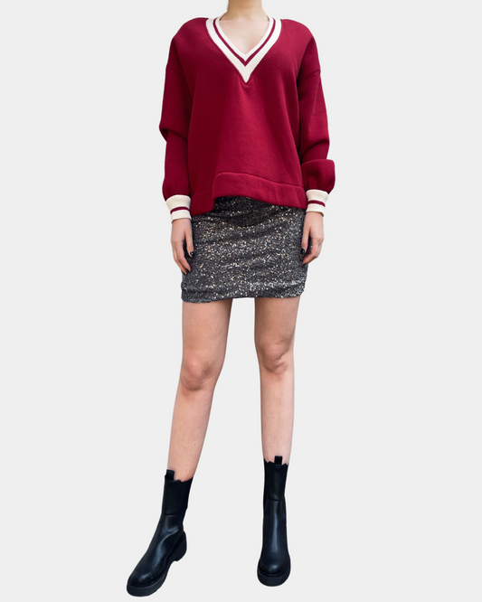 Minigonna paillettes