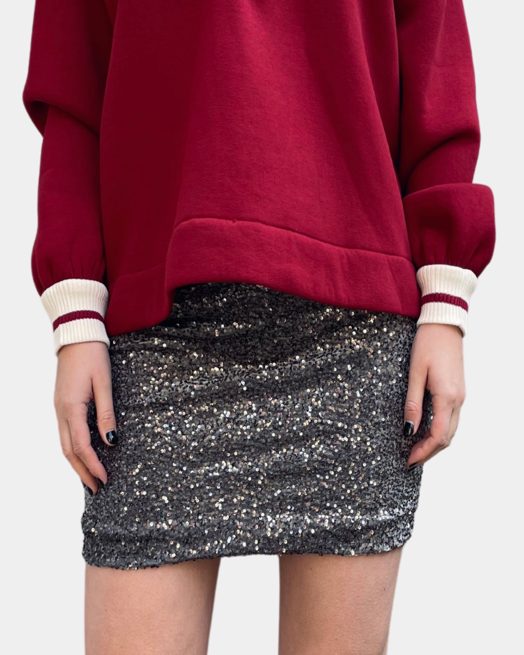 Minigonna paillettes