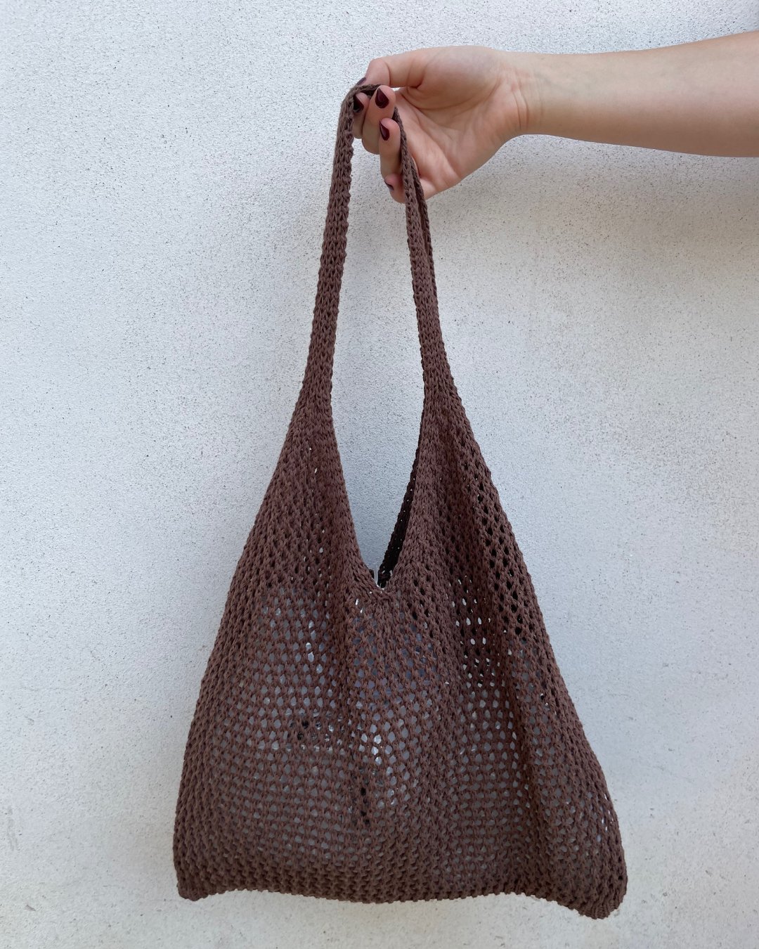 Borsa fiore crochet
