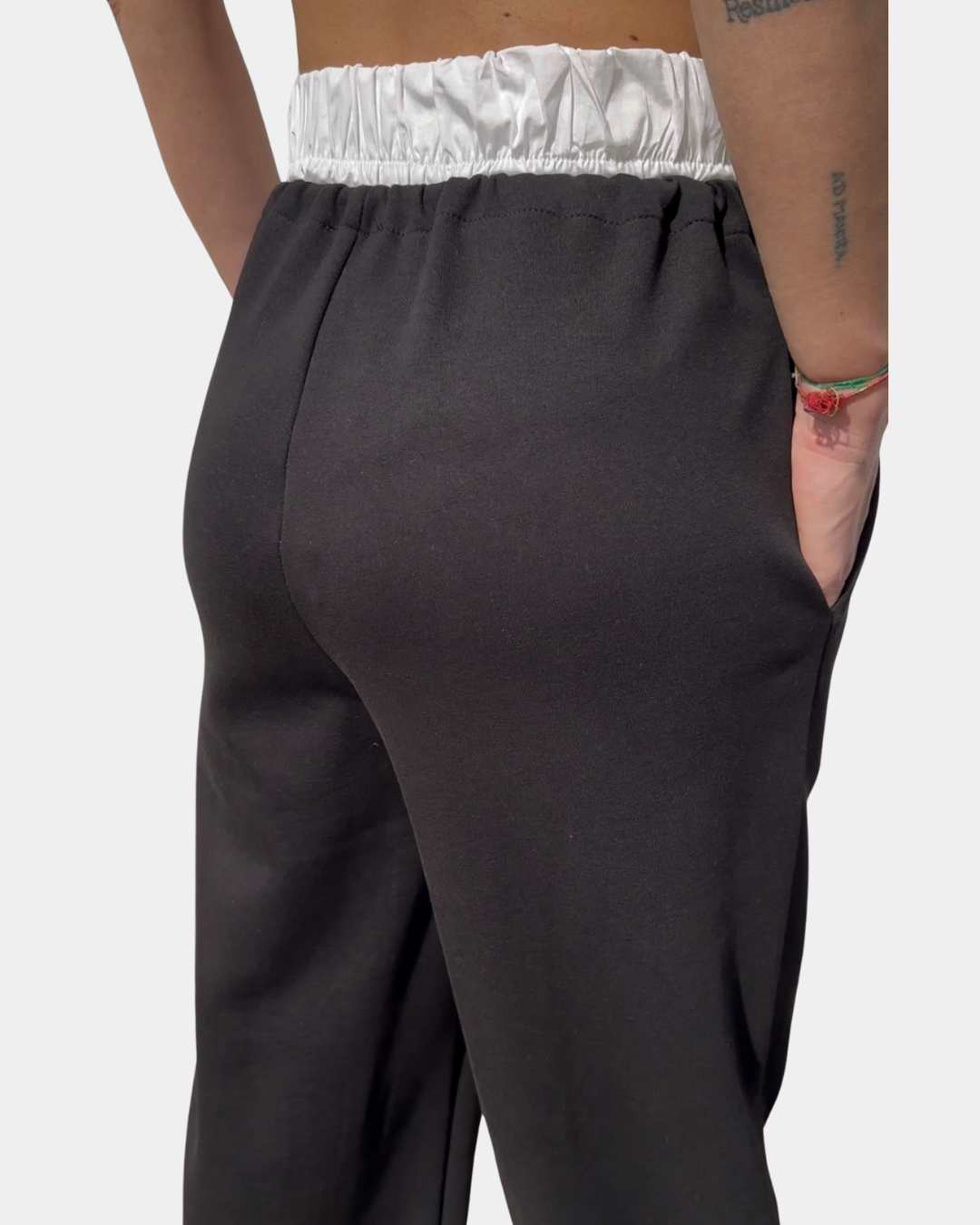 Pantalone jogging con boxer