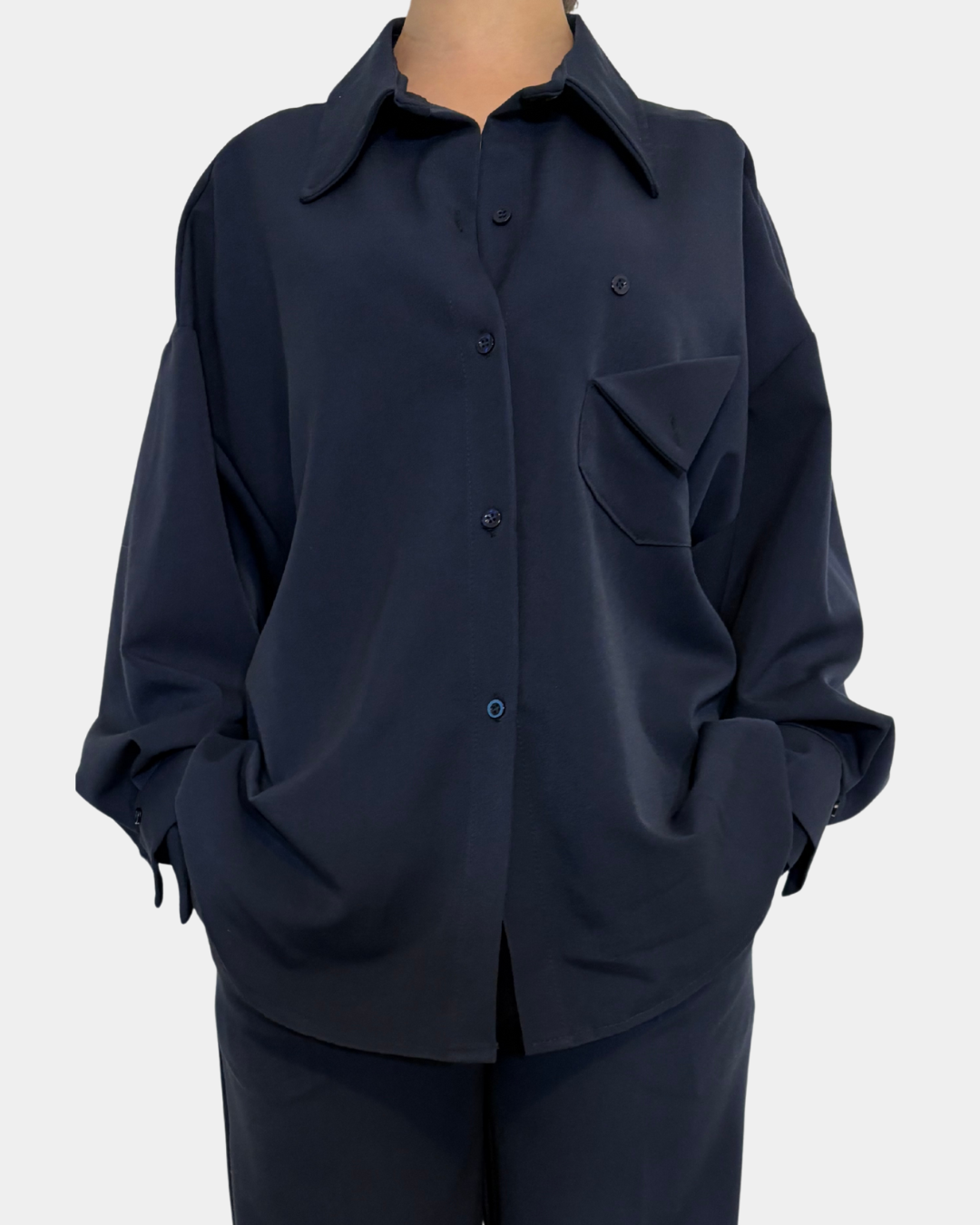 Set coordinato navy