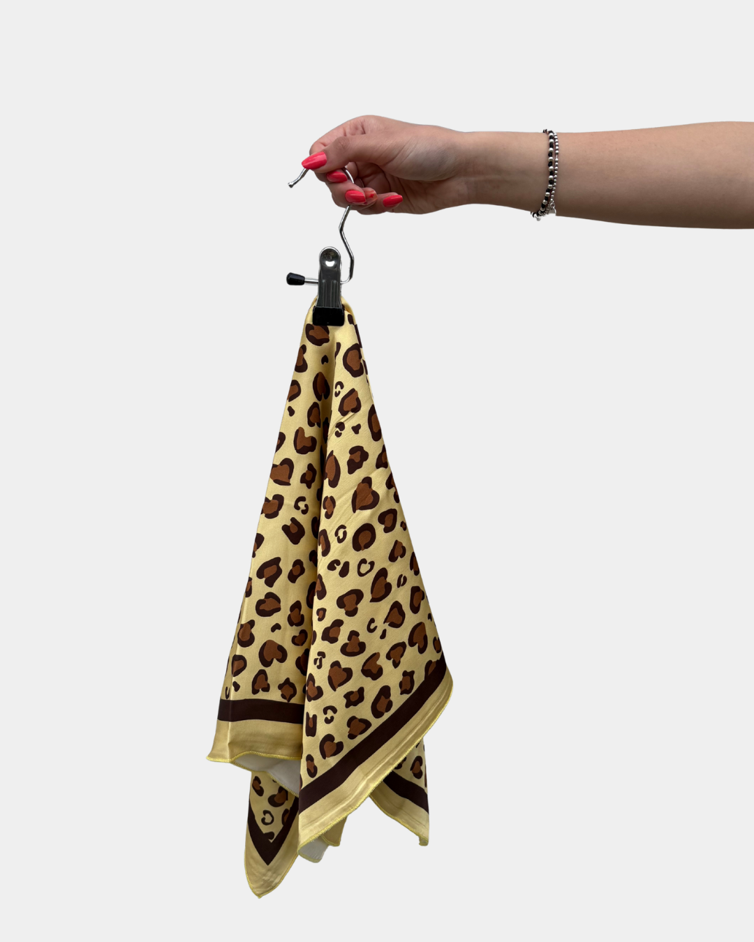 Foulard animalier yellow