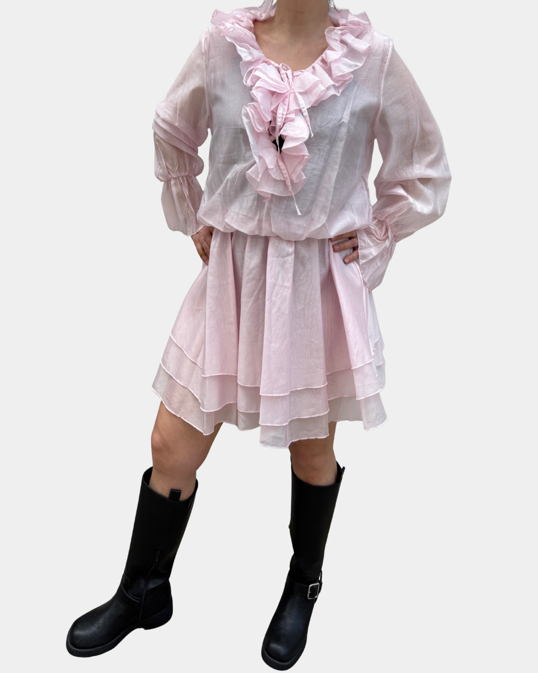 Mini dress pink