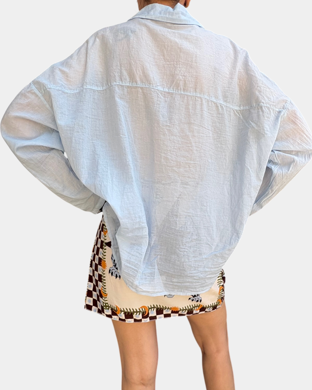 Camicia in mussola di cotone