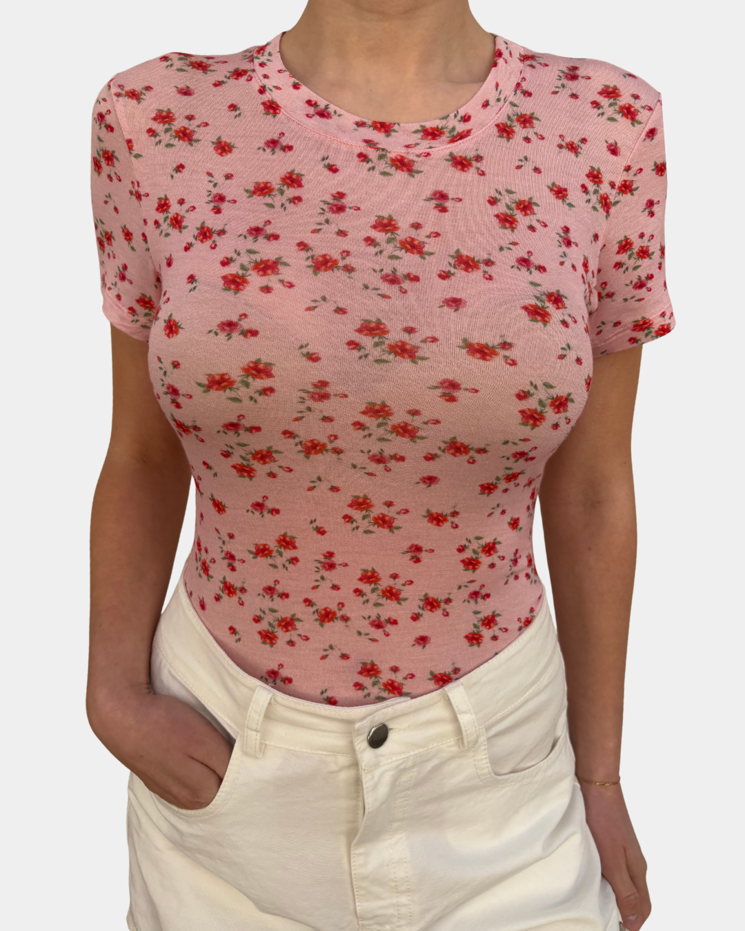 T-shirt fiorellini