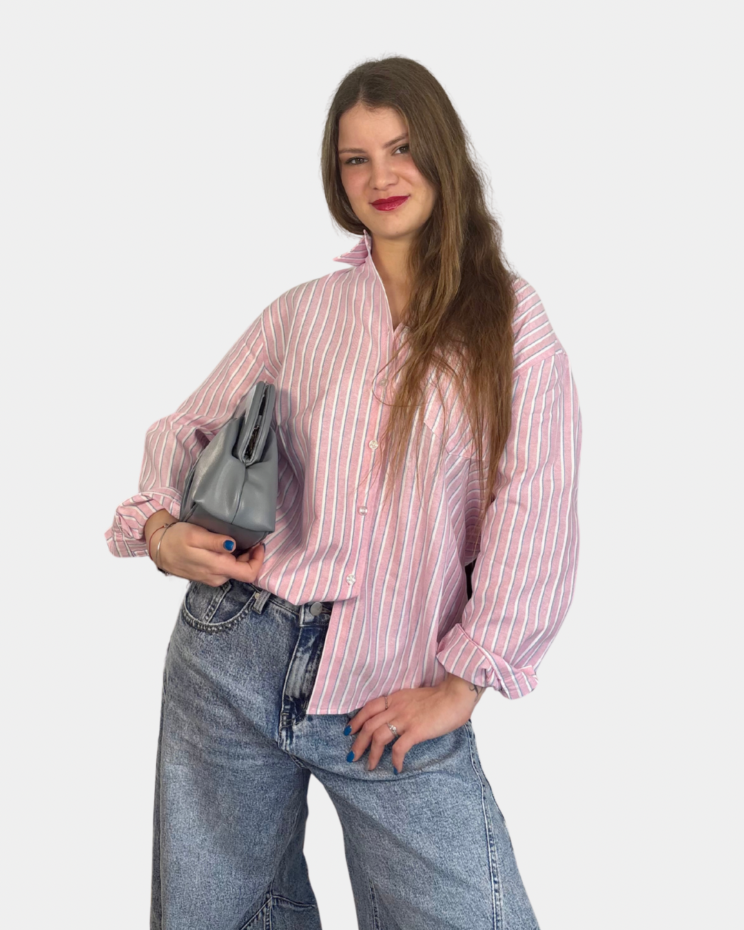 Camicia a righe