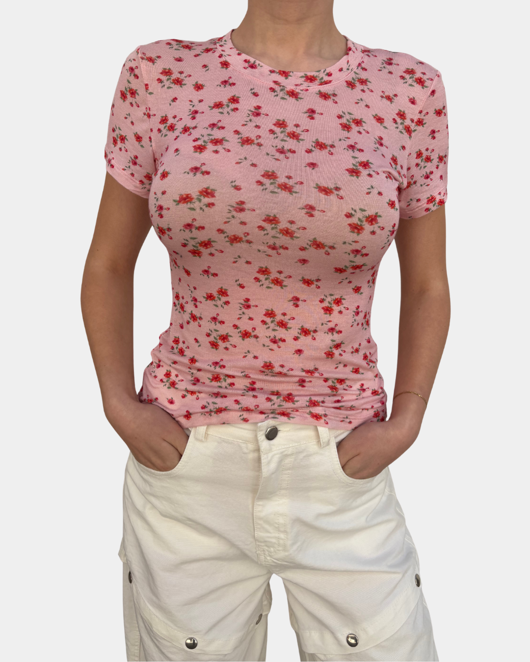 T-shirt fiorellini