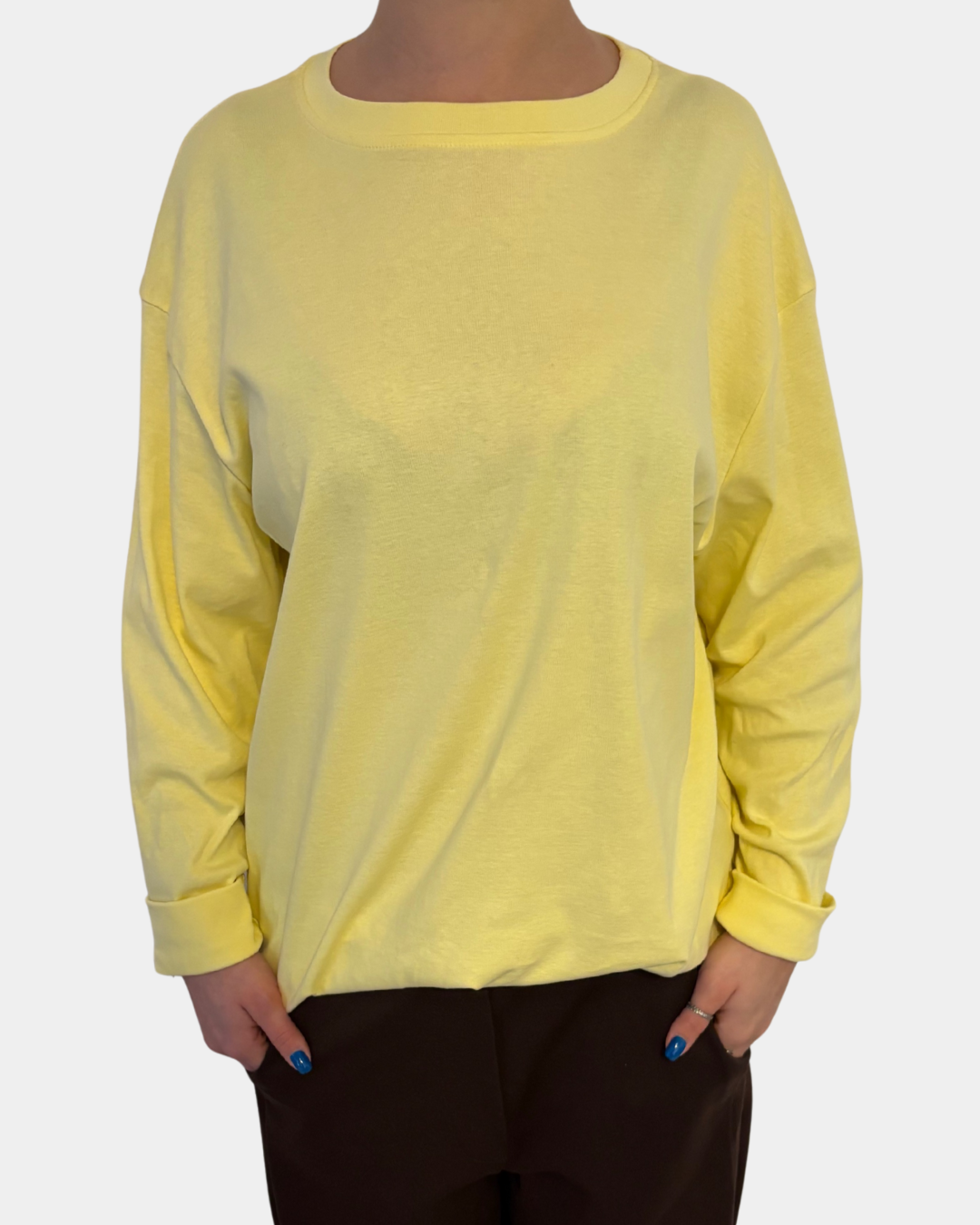 Maglia basic yellow