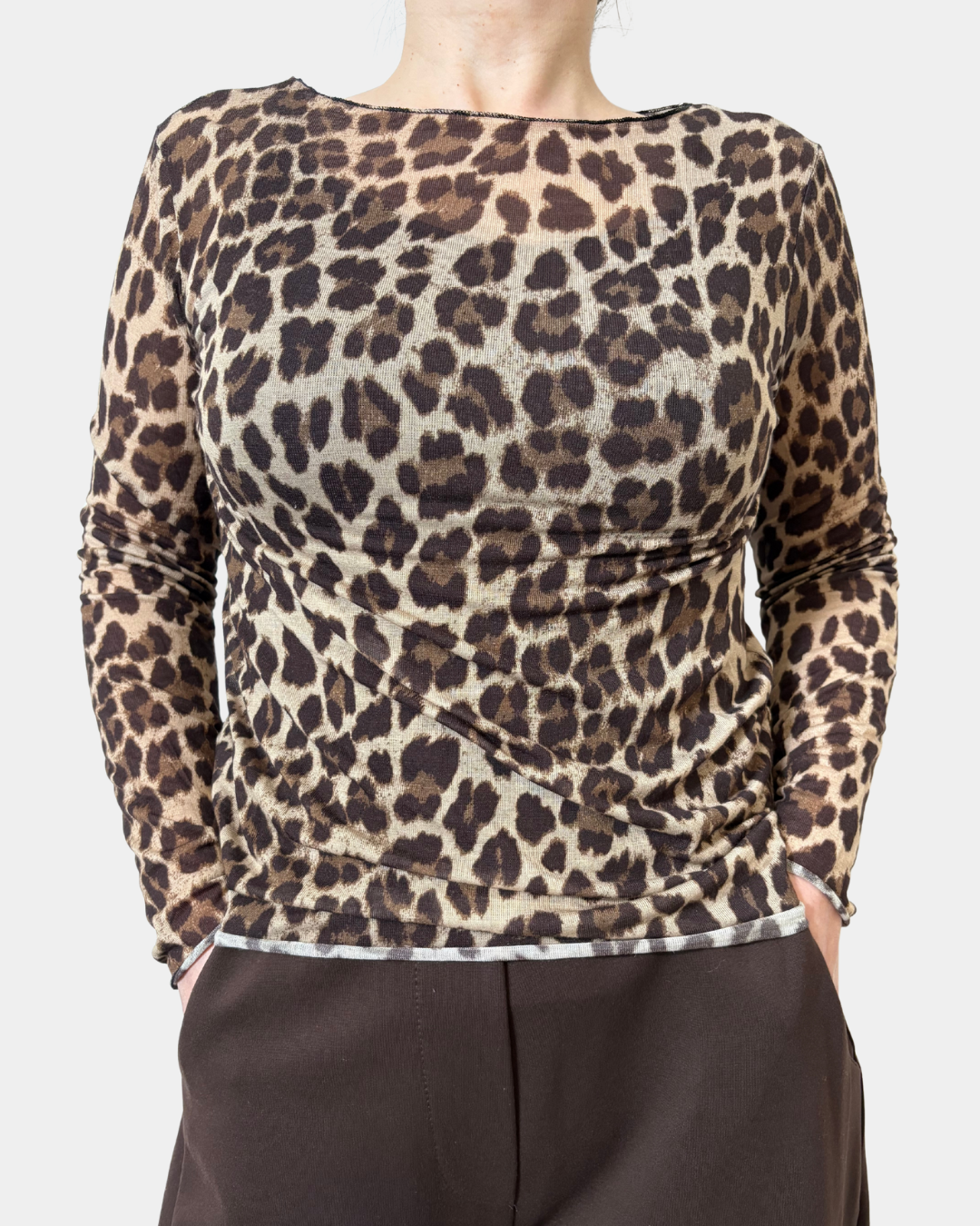 Maglia cashmere leo