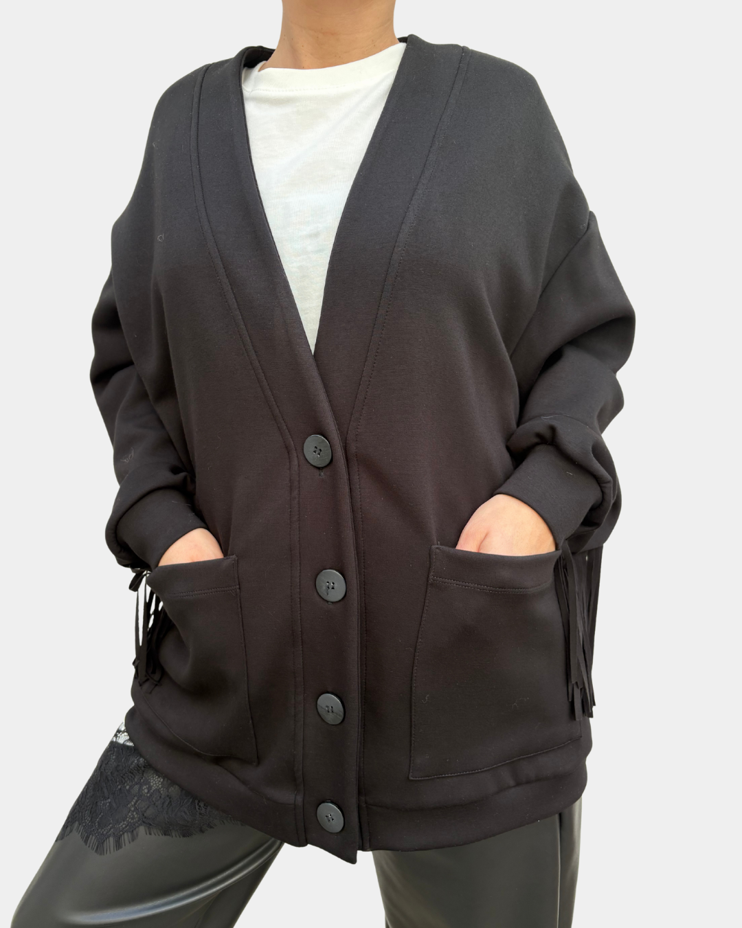 Cardigan Lumina frange