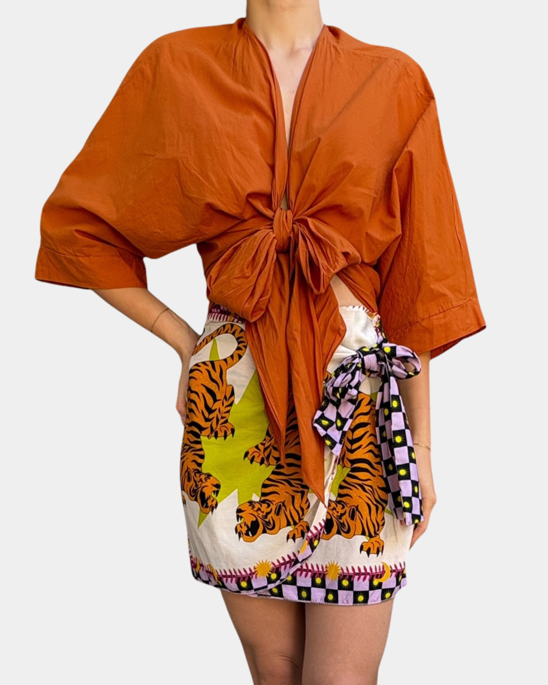 Blusa nodo