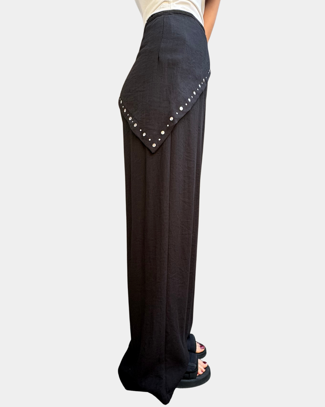Pantalone borchie