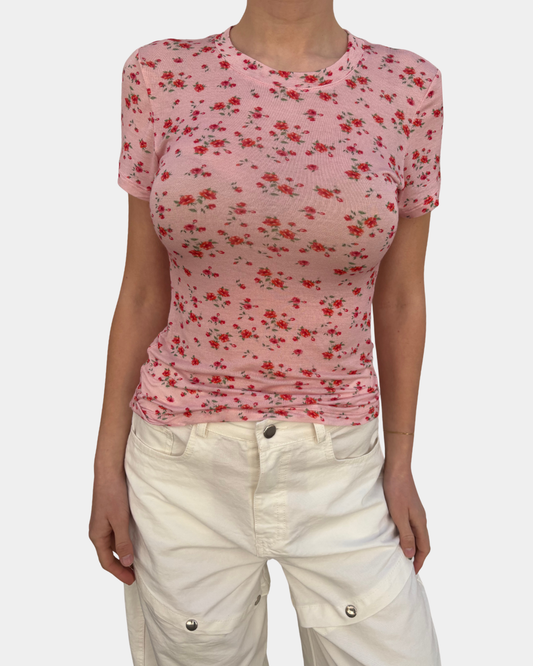 T-shirt fiorellini