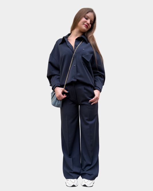 Set coordinato navy