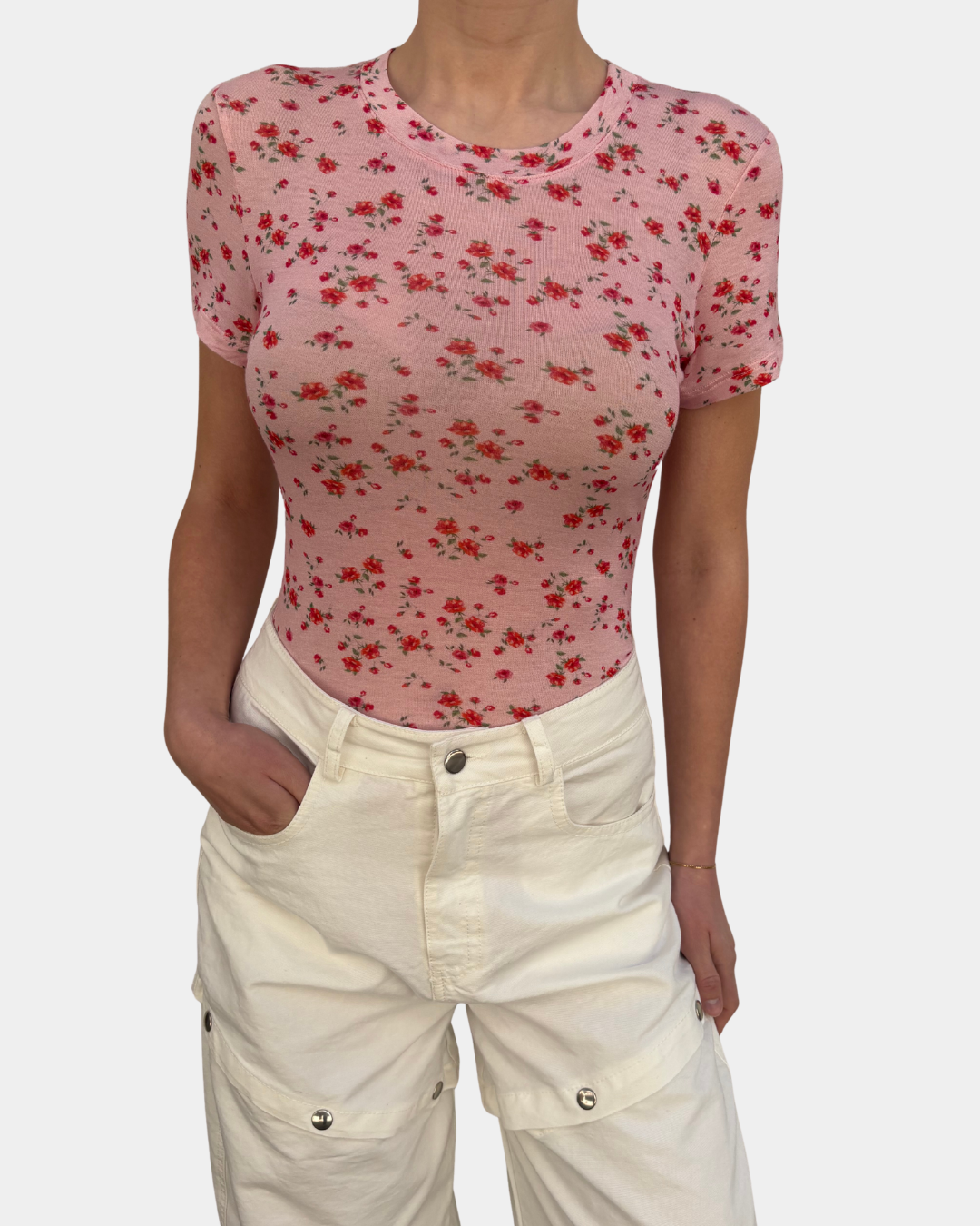 T-shirt fiorellini
