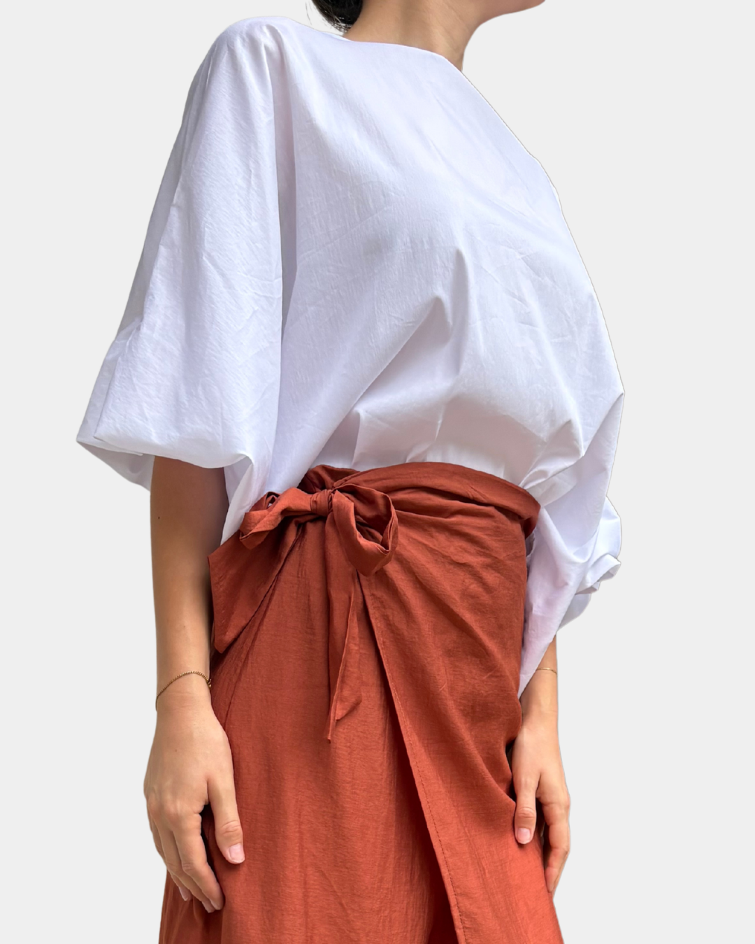 Blusa a sbuffo