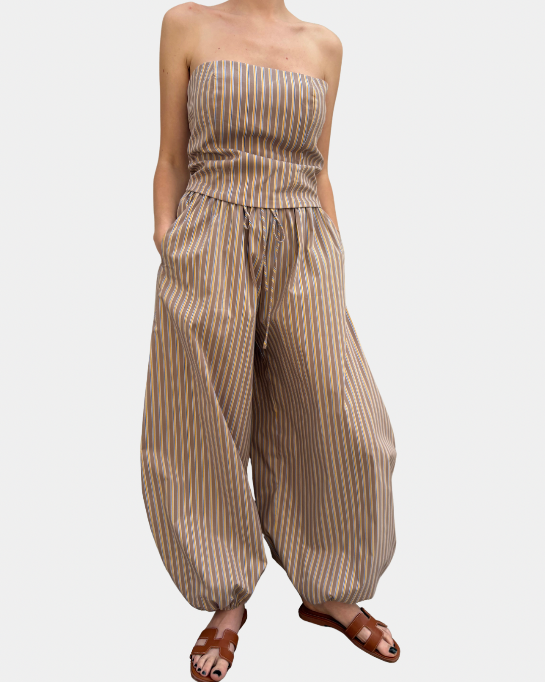 Pantalone righe Lumina