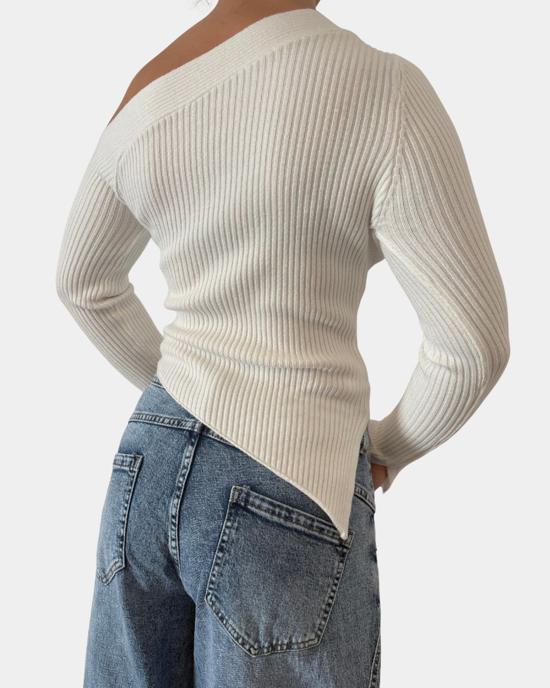 Maglioncino asimmetrico