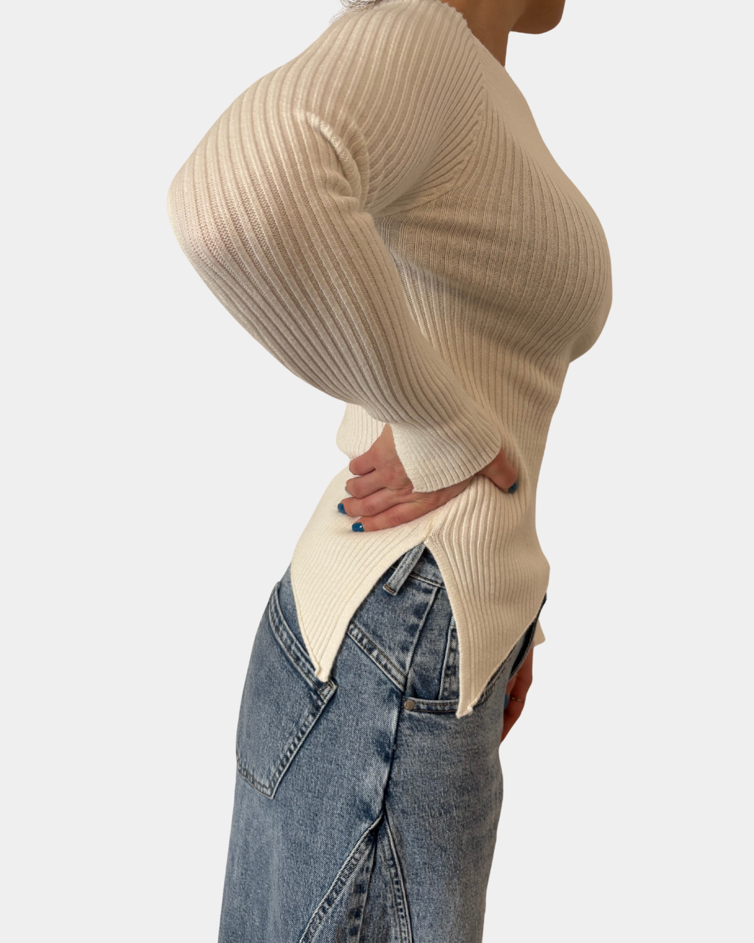 Maglioncino asimmetrico