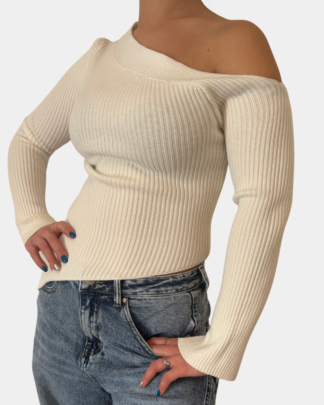 Maglioncino asimmetrico