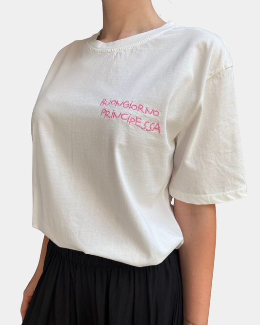 T-shirt buongiorno principessa
