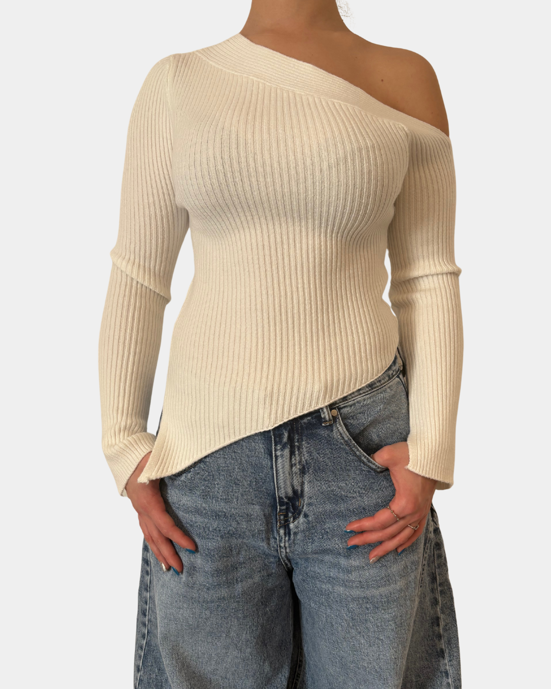 Maglioncino asimmetrico