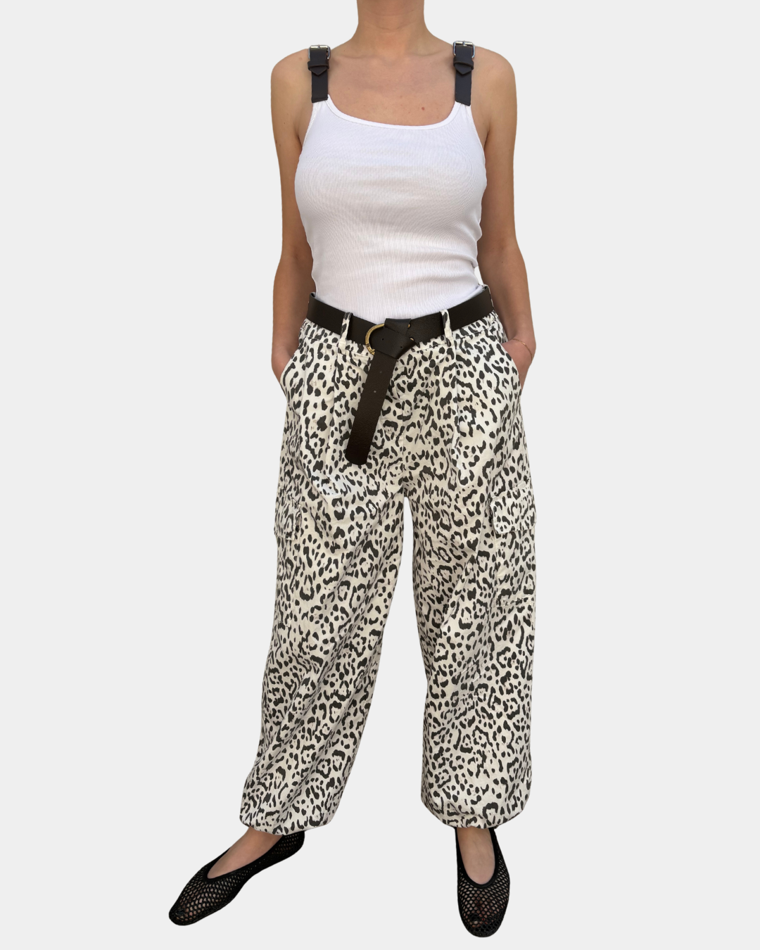 Pantalone cargo leo