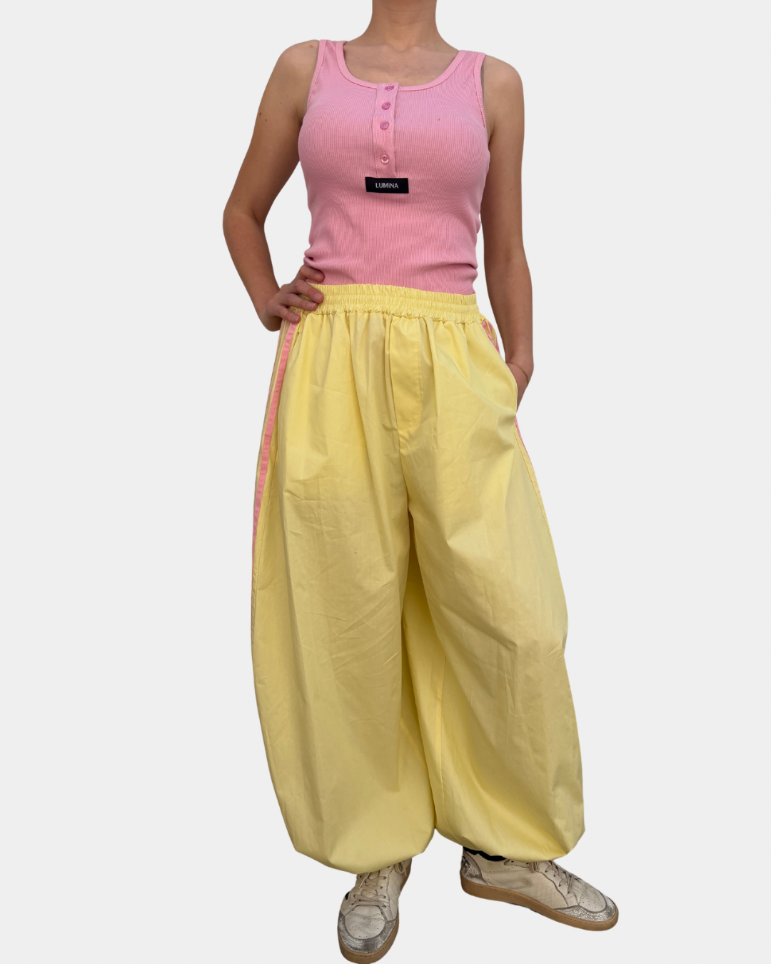 Pantaloni bande Lumina