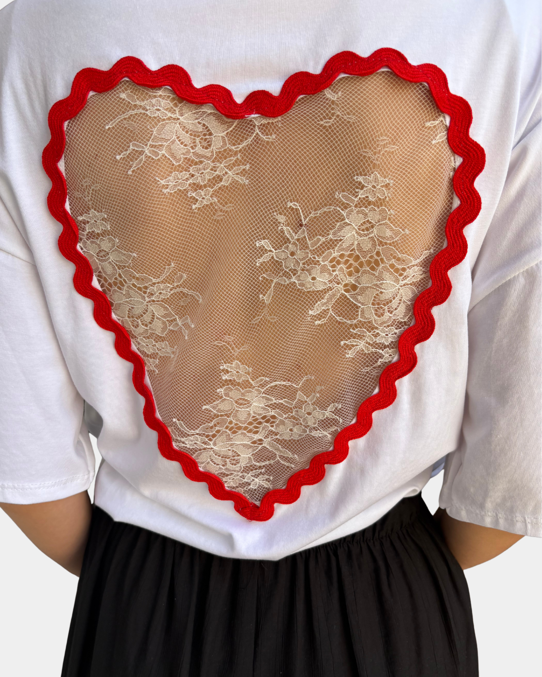 T-shirt cuore