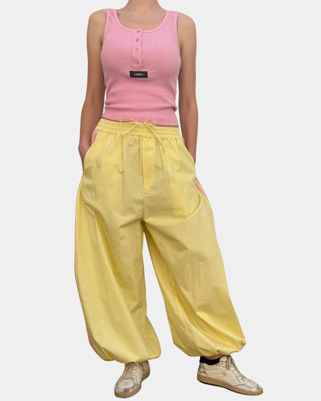 Pantaloni bande Lumina