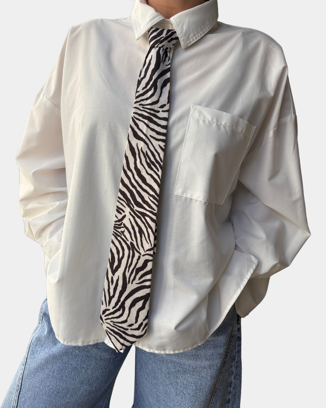 Cravatta zebra