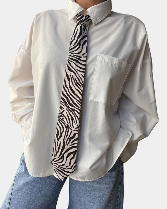 Cravatta zebra