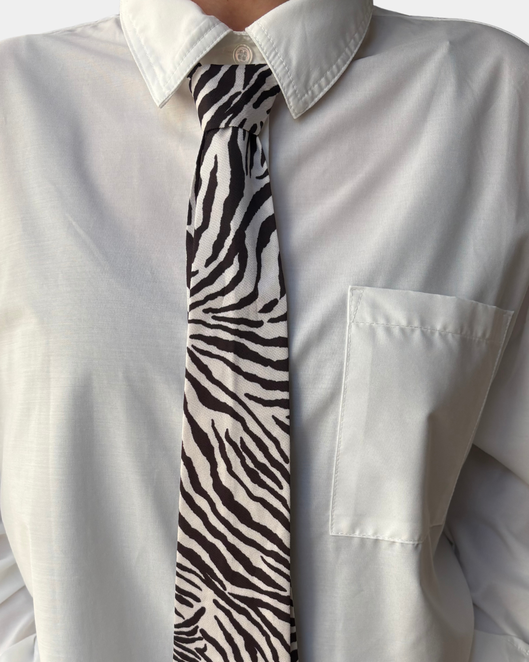 Cravatta zebra