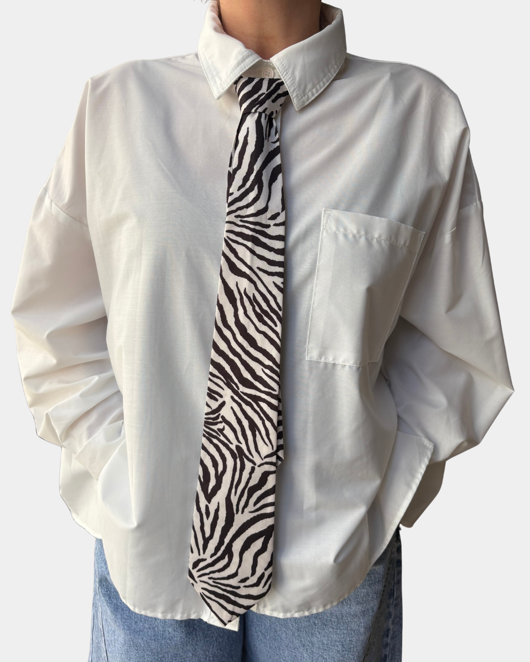 Cravatta zebra