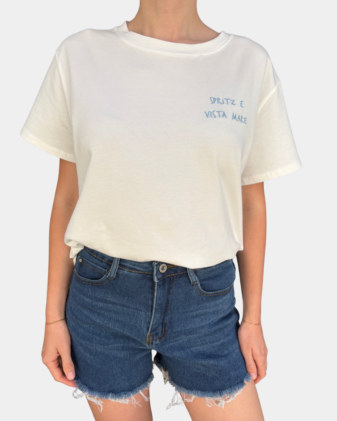 T-shirt spriz e vista mare
