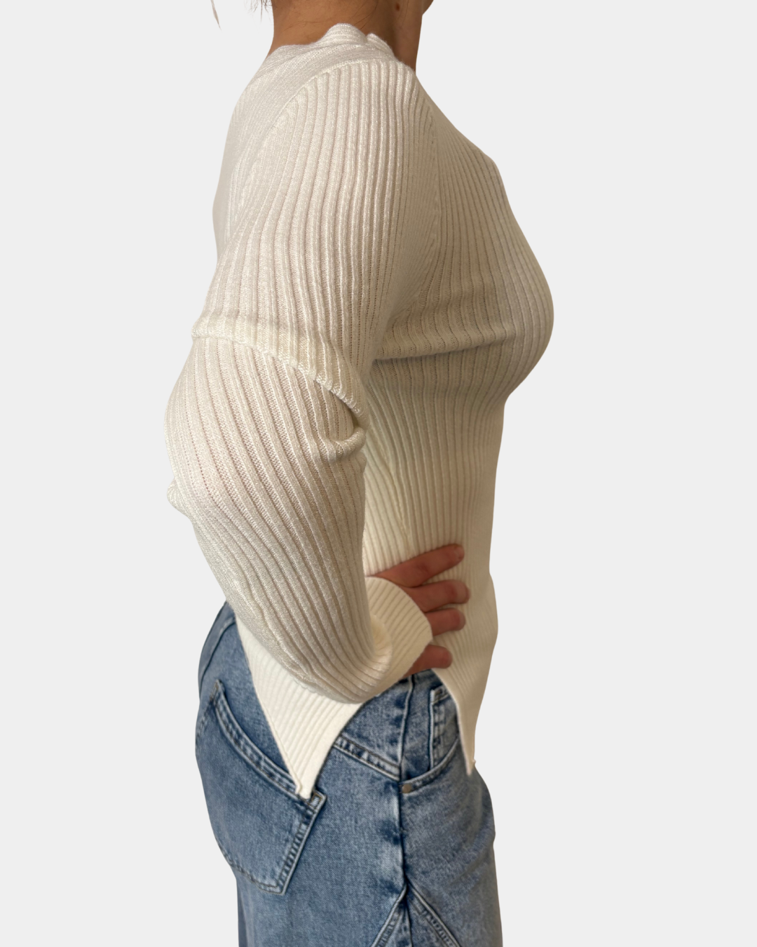 Maglioncino asimmetrico