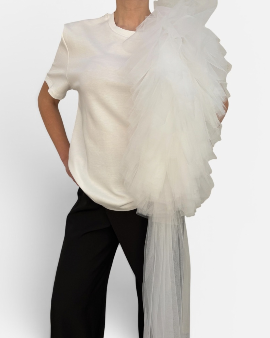 T-shirt tulle
