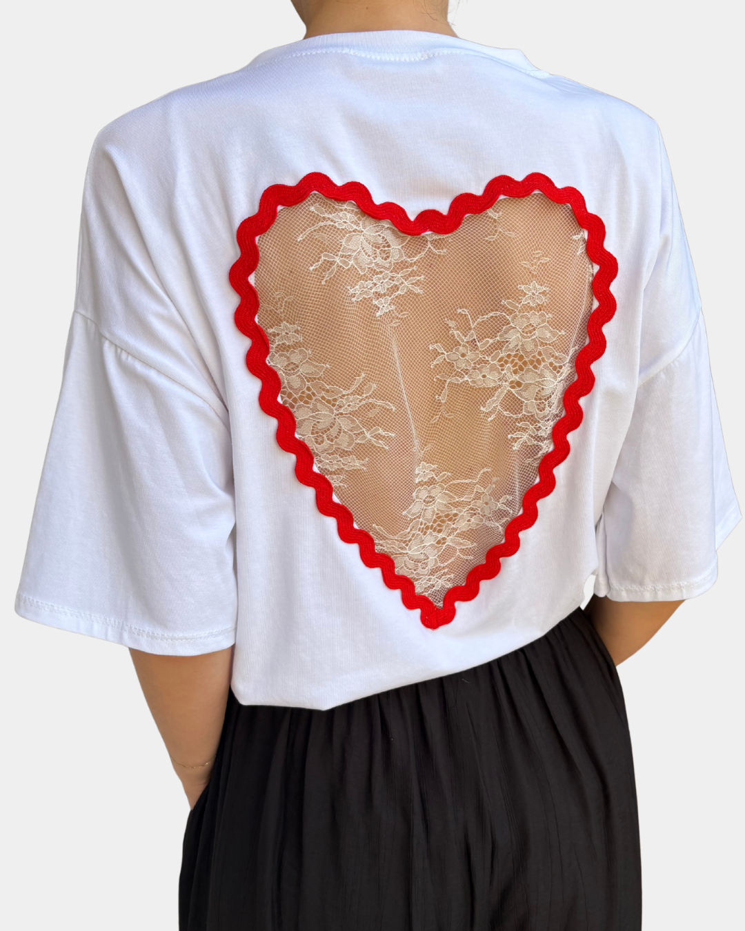 T-shirt cuore
