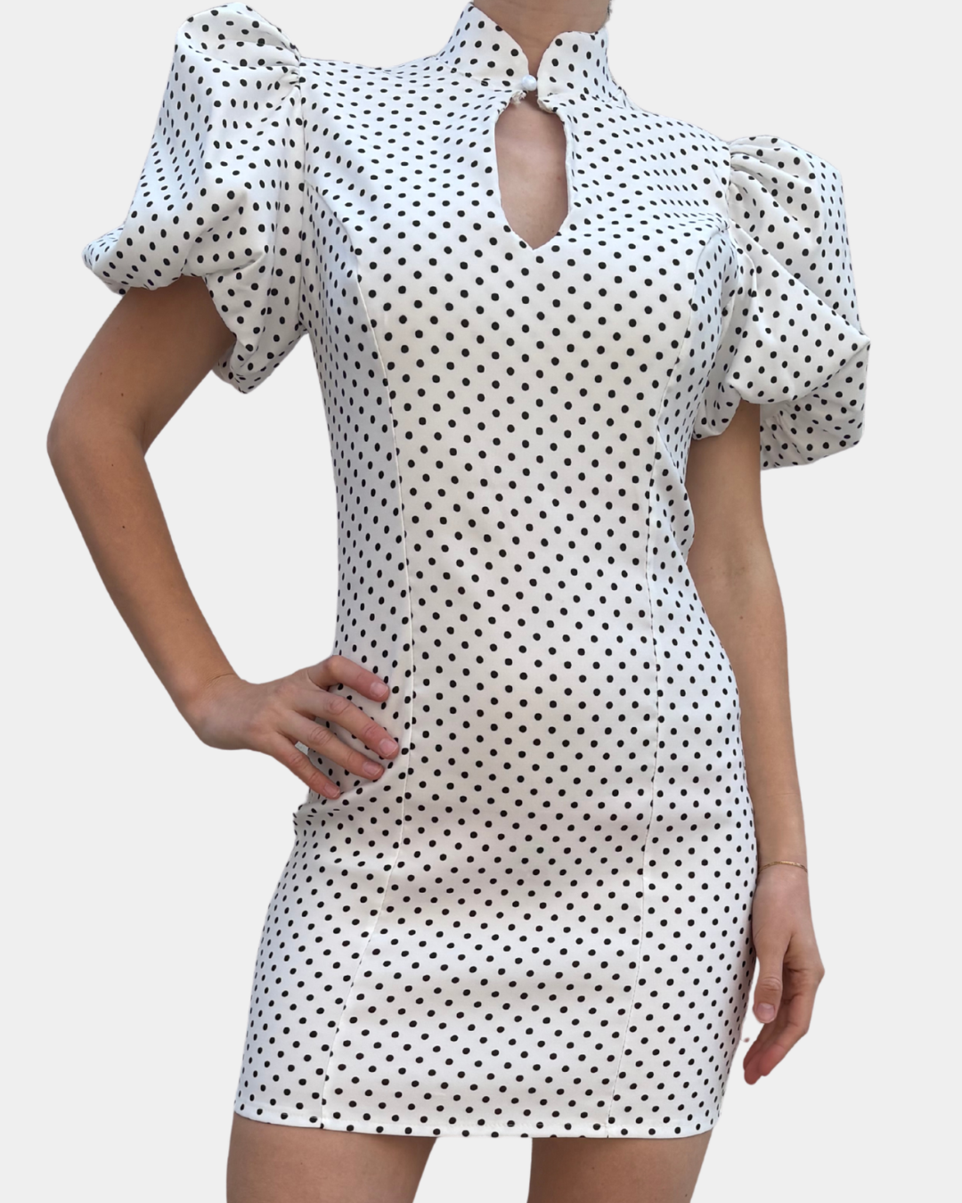 Mini dress pois