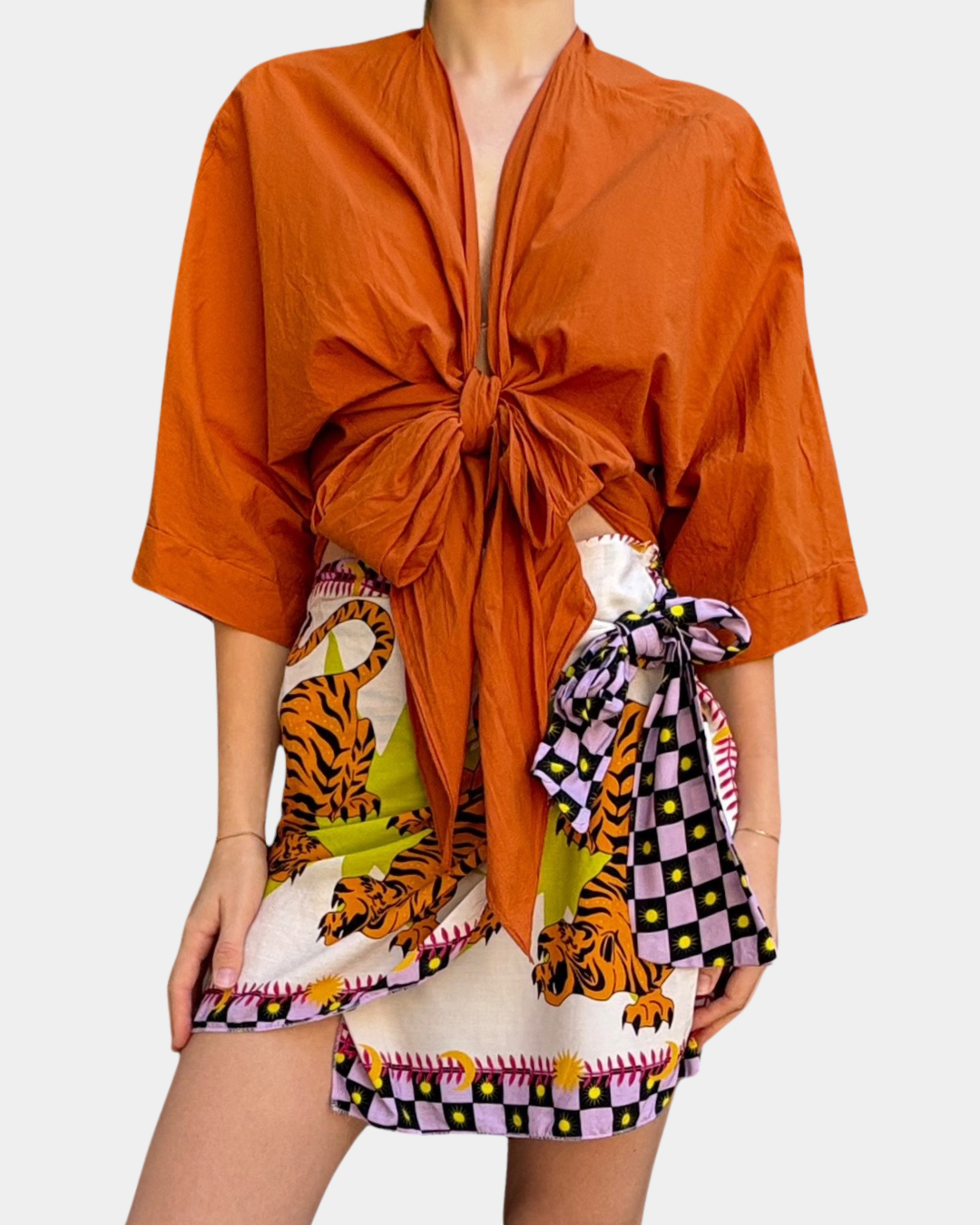Blusa nodo