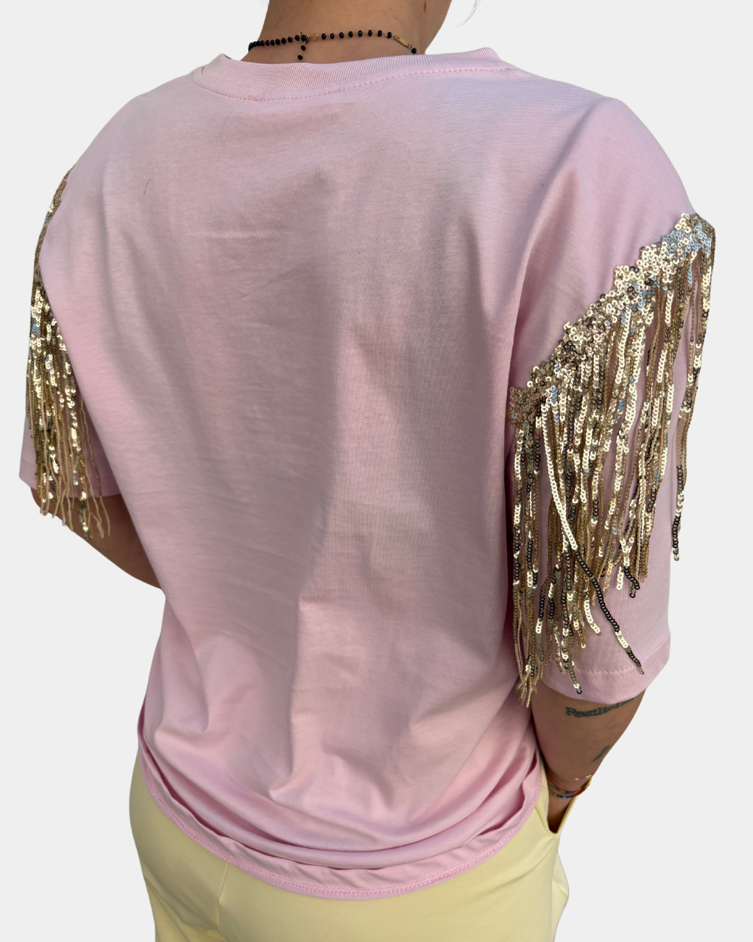 T-shirt frange Lumina
