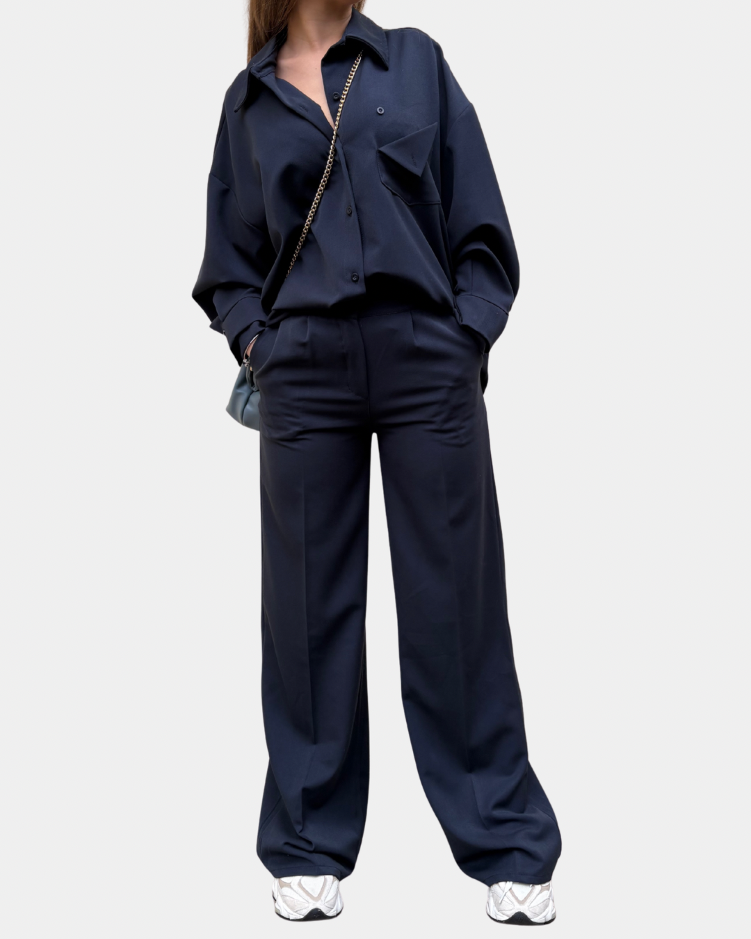 Set coordinato navy