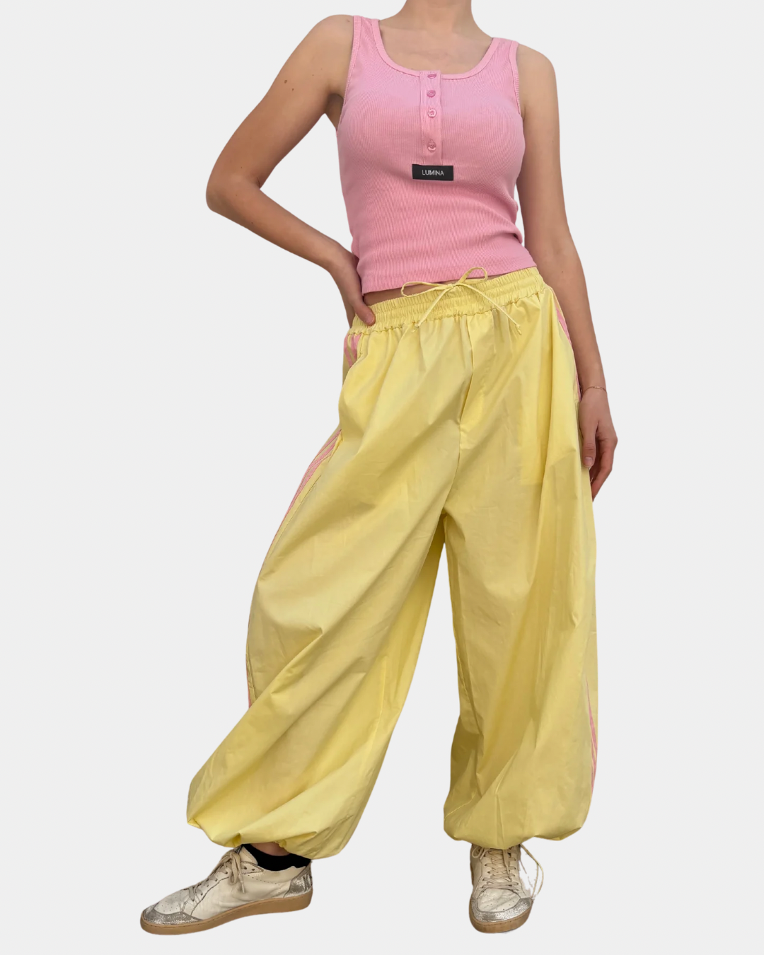 Pantaloni bande Lumina