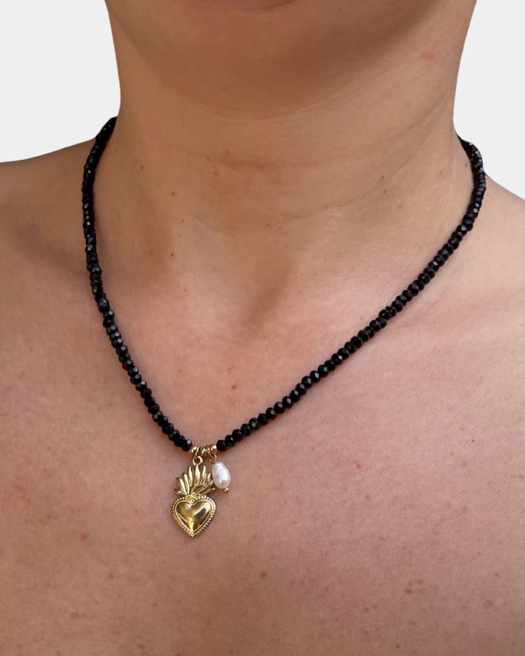 Collana cuore sacro