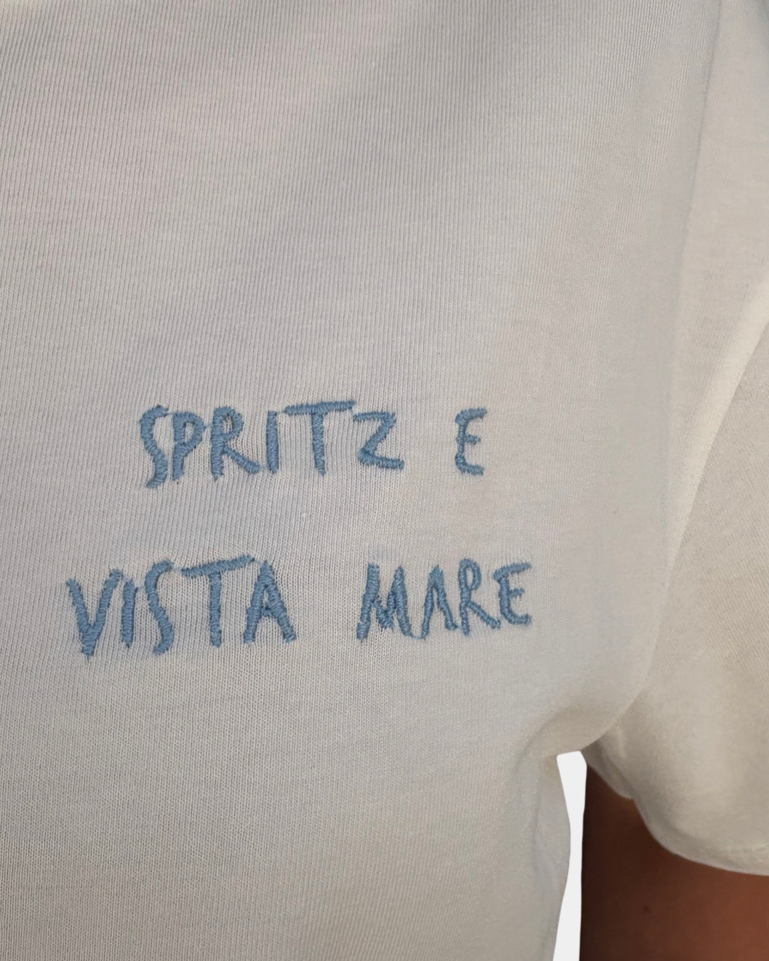 T-shirt spriz e vista mare