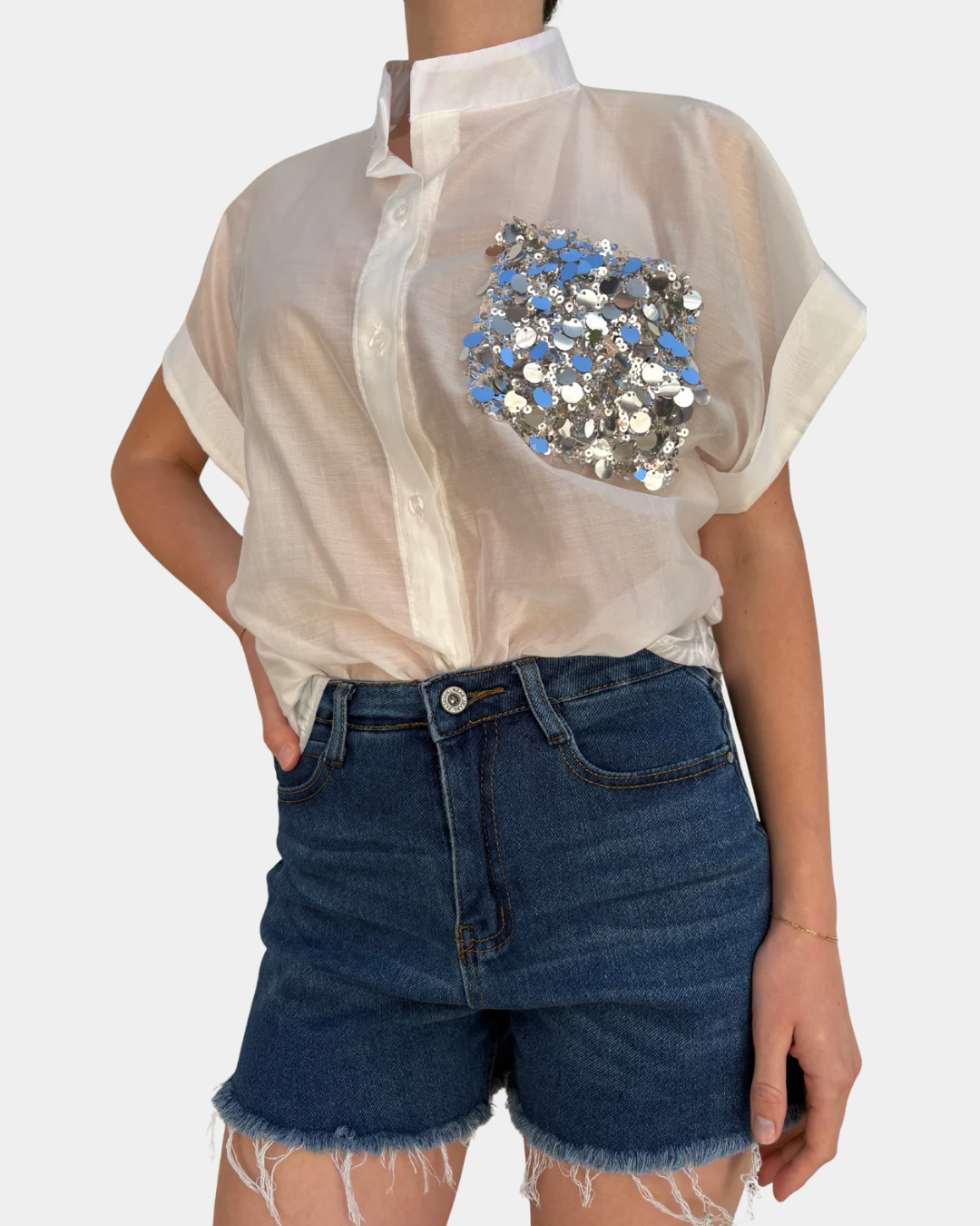 Camicia paiettes