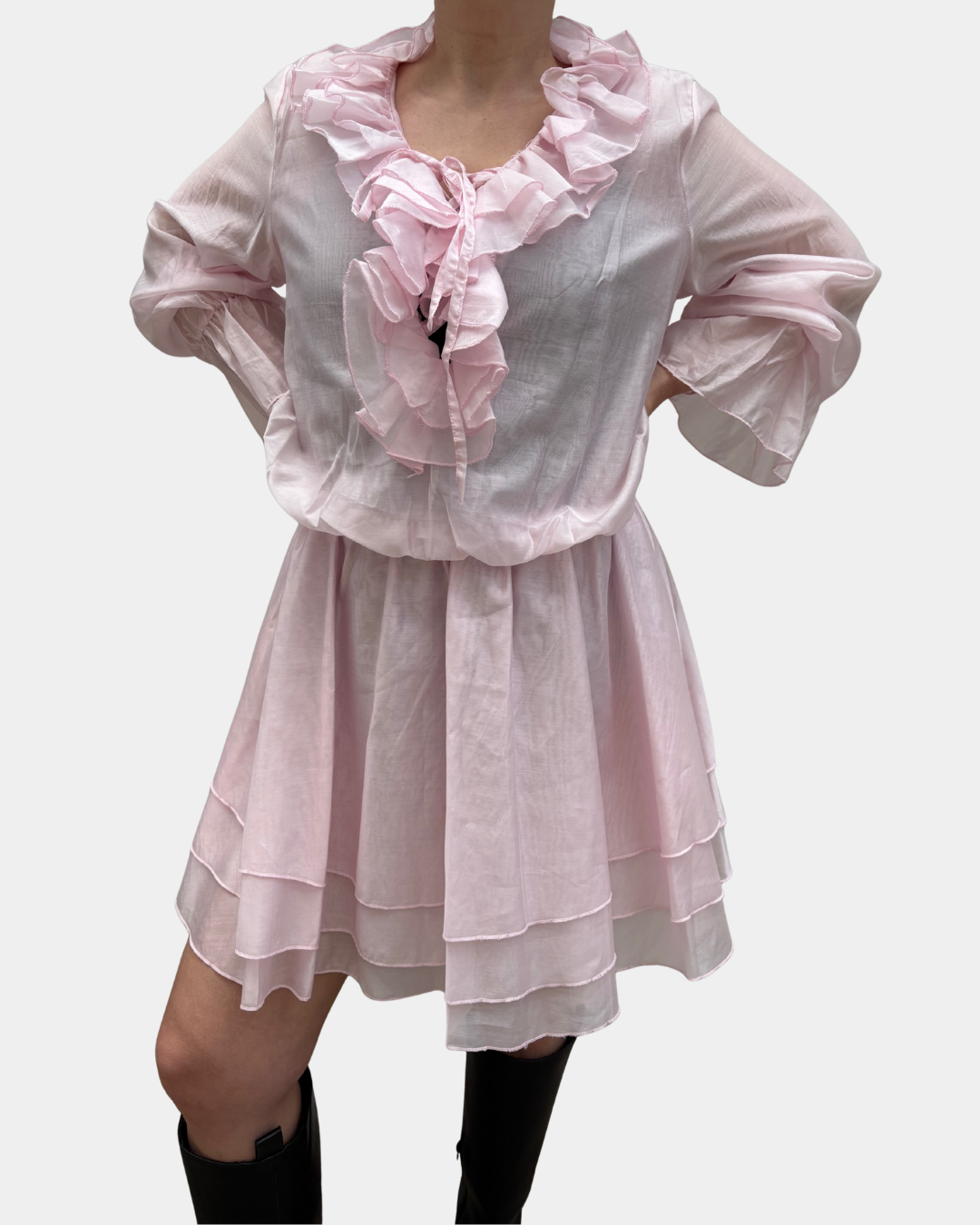 Mini dress pink