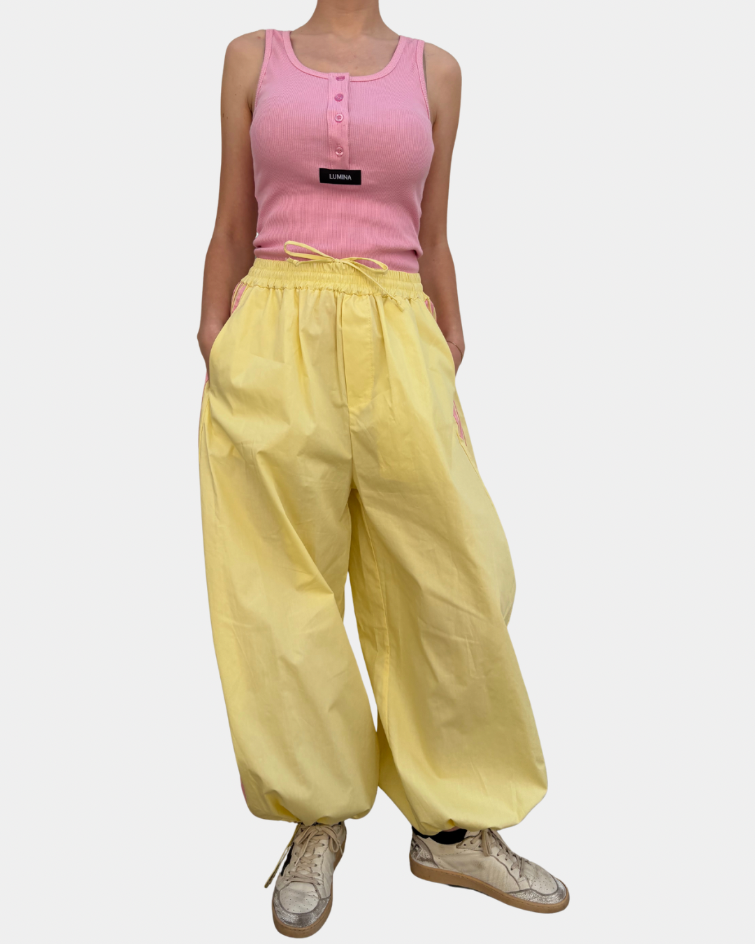 Pantaloni bande Lumina